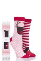 Socks with deer