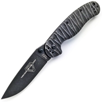 Нож Ontario Rat 2 Blackwash