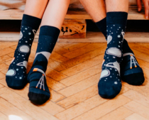Socks with planets