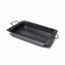 Baking dish 42x23.5x4.5cm with wire rack