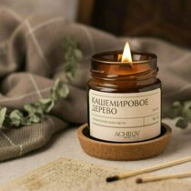 Candle Cashmere wood