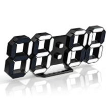 LED alarm clock with numbers