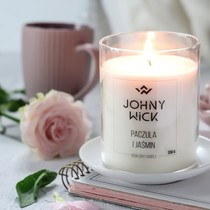 Candle with jasmine