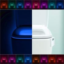 Touch lighting for the toilet