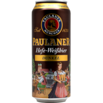 Dark beer Paulaner Hefe-Weissbier 0.5l