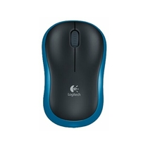 Logitech M185 Blue-Black USB Wireless Mouse