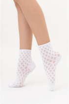 Openwork socks