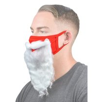 Карантинная маска Деда Мороза
