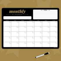 Magnetic monthly planner