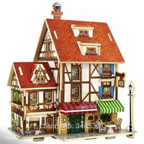 3D Puzzle French Style Coffee House