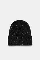 Beanie with rhinestones