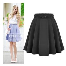 Skirt with belt