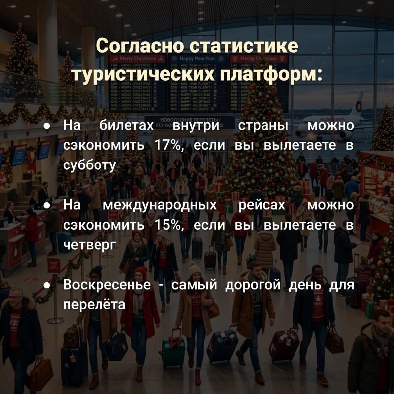 как сэкономить на билетах перед новым годом